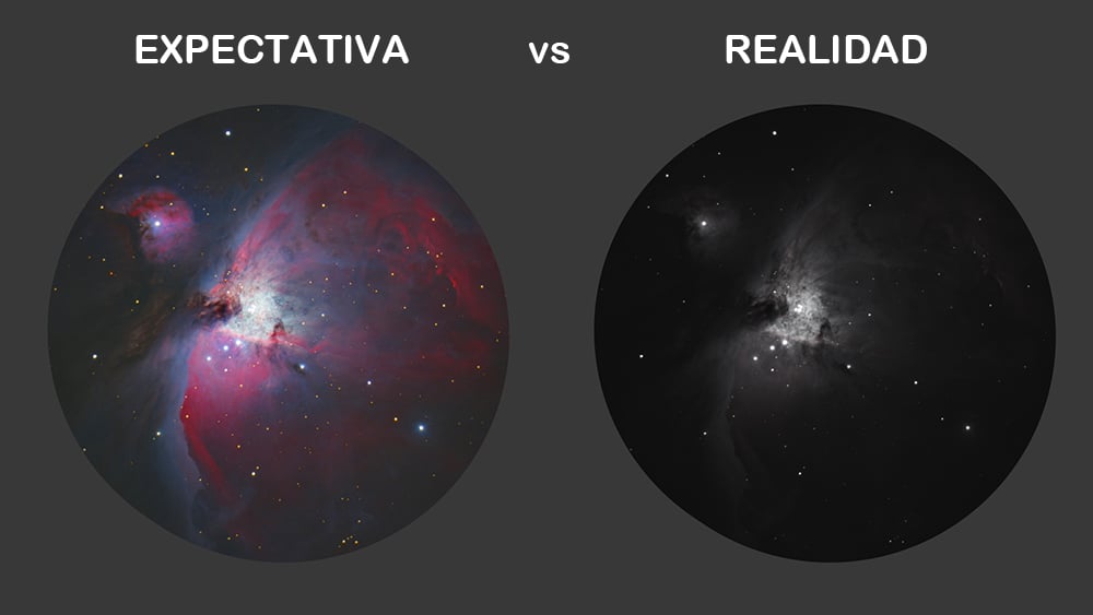 ¿Que vemos al mirar por un telescopio?