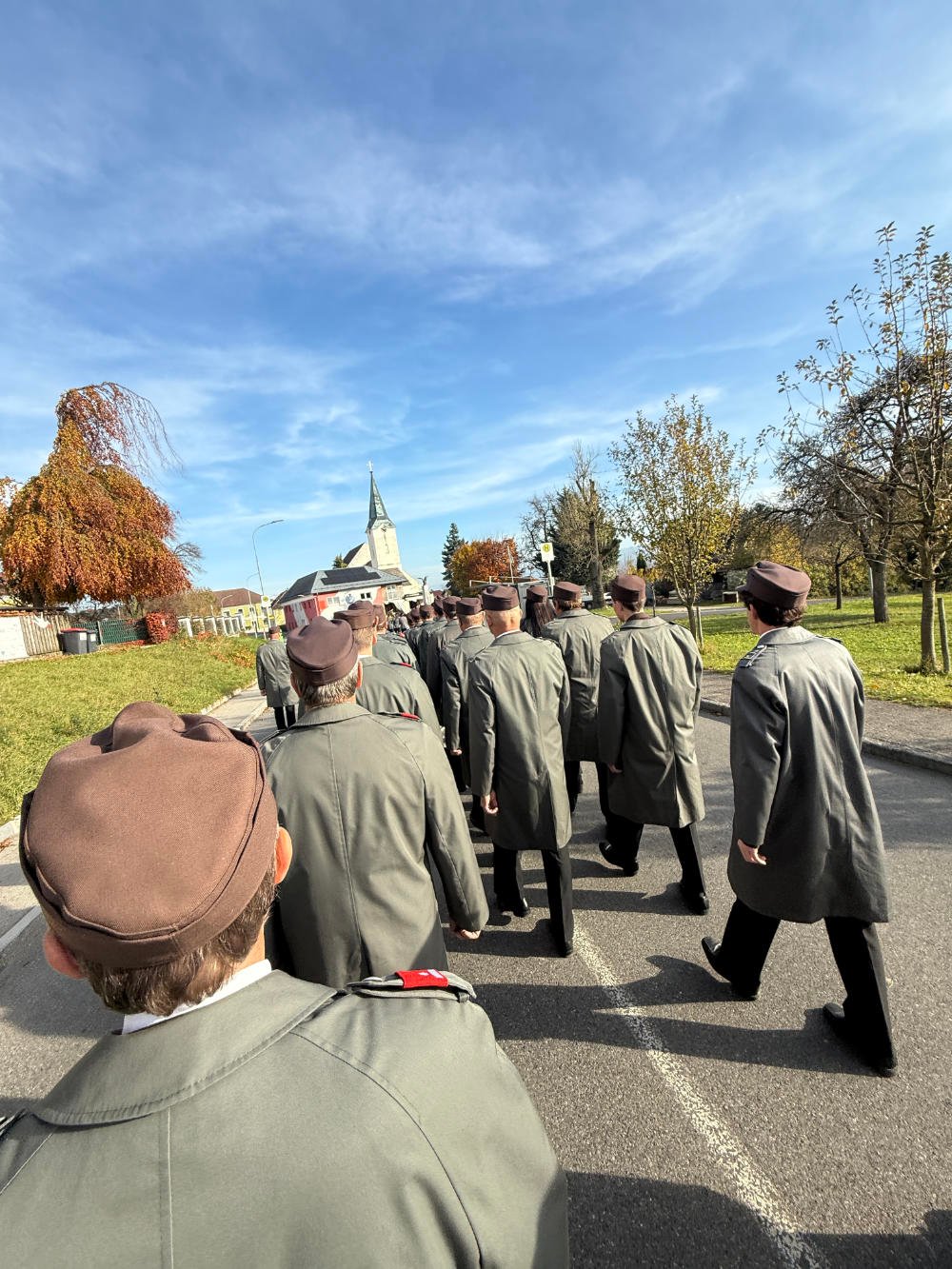 Ausrückung zu Allerheiligen