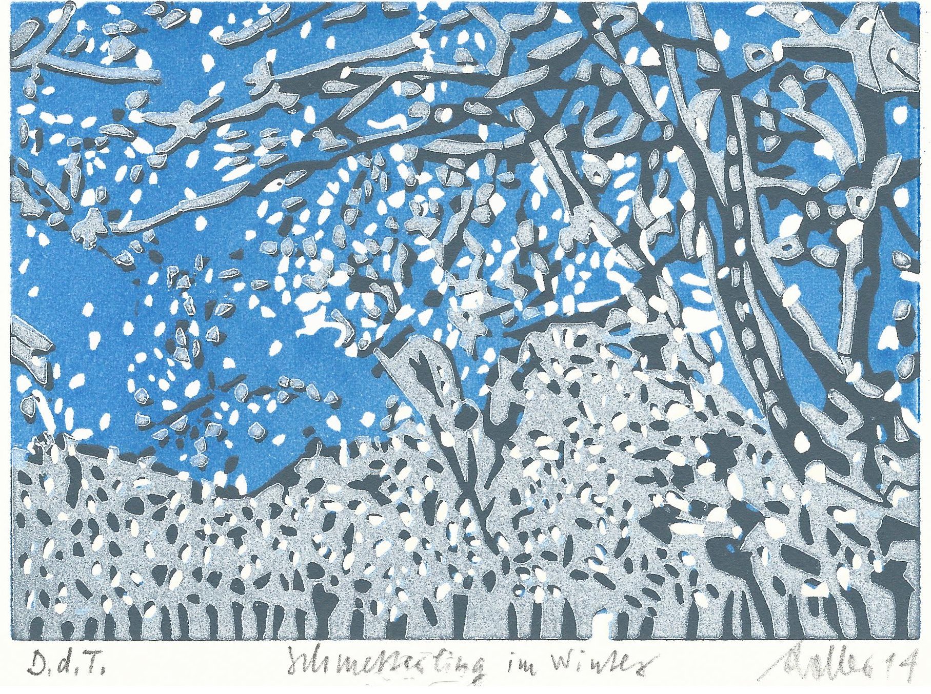 Schmetterling im Winter, 2014