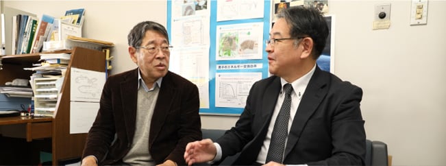 桐蔭横浜大学宮坂力先生訪問写真２