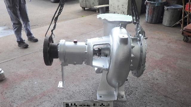 冷却水用ポンプのオーバホール