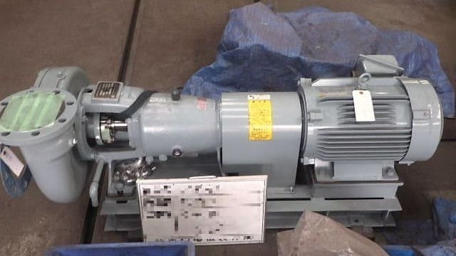 排液部コーティングポンプの修理