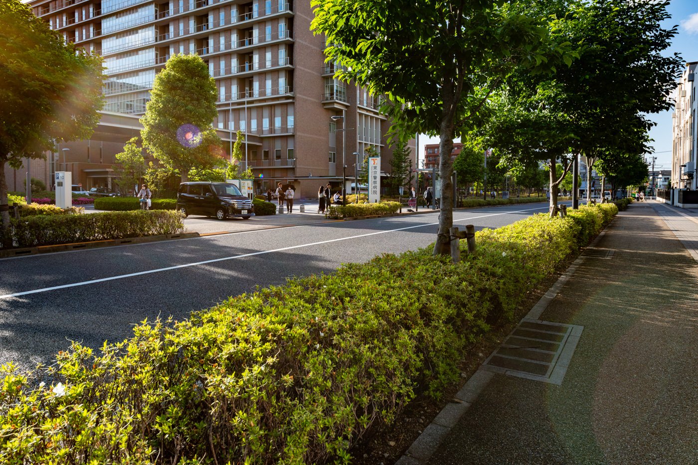 東京警察病院　1,200m