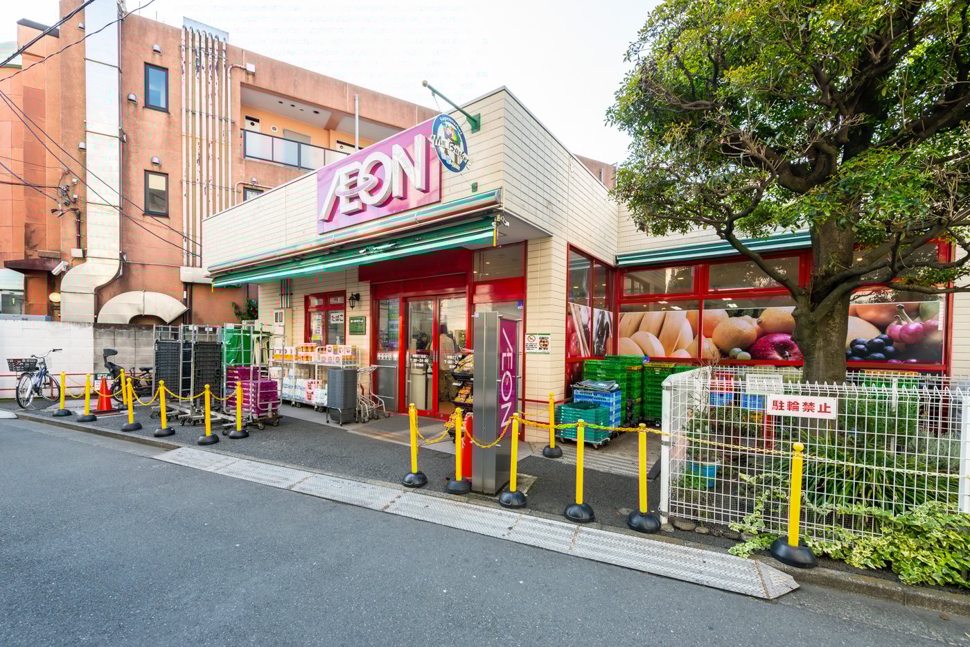 まいばすけっと中野桃園店　100m