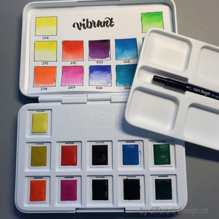van Gogh Malkasten für Pastell-Aquarell-Malen