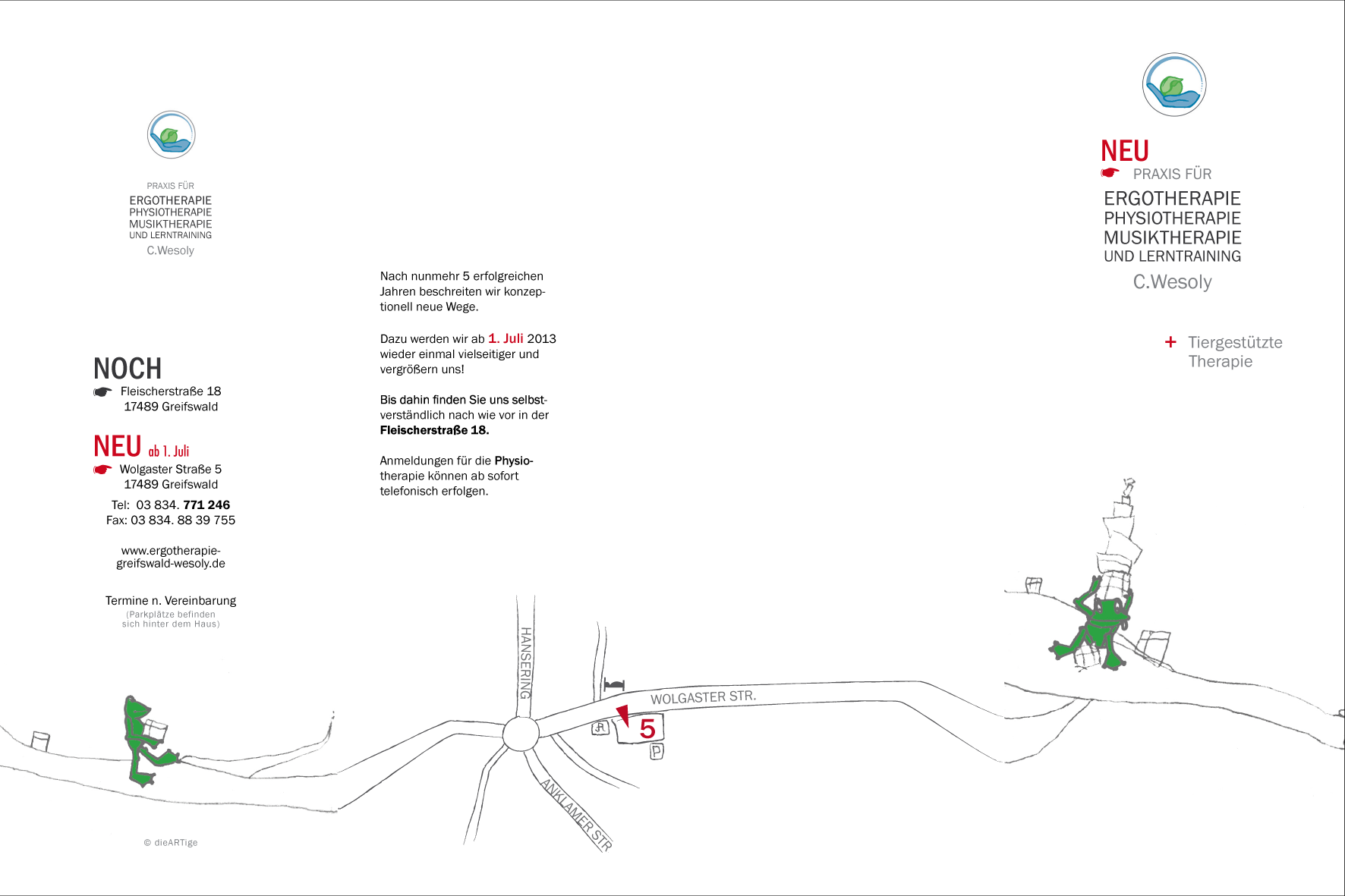 Faltblatt (außen) - A4 | 4fach ZickZackFalz