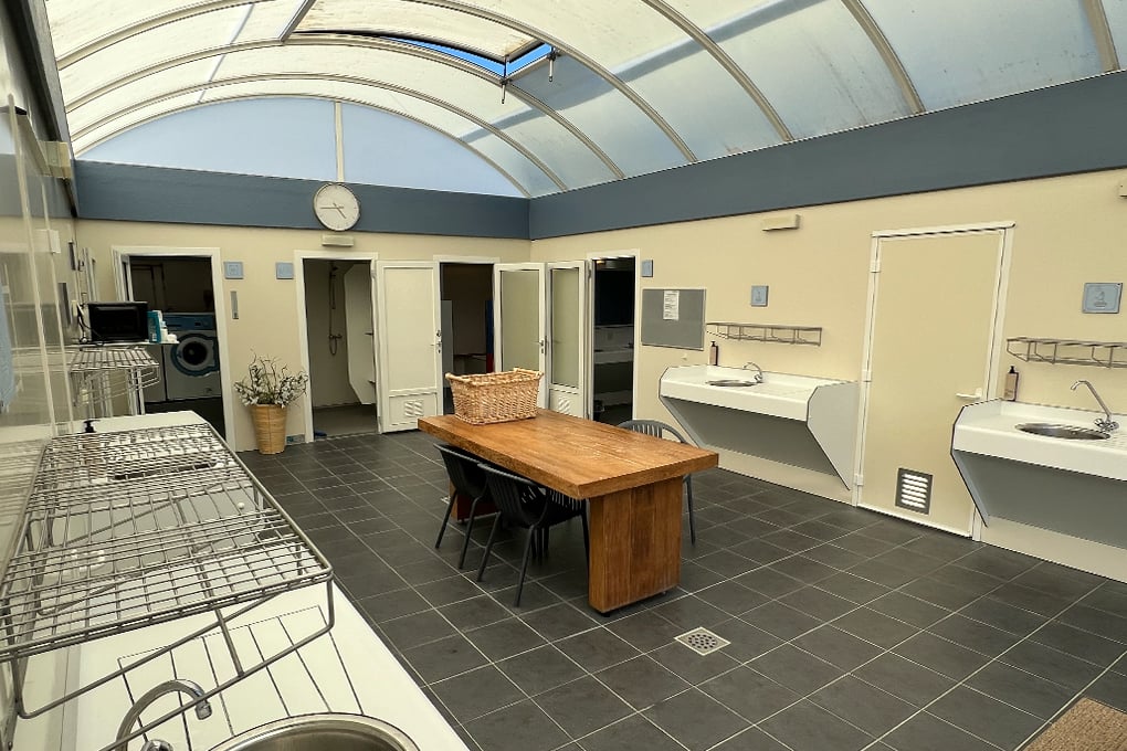 Sanitärgebäude Innenbereich