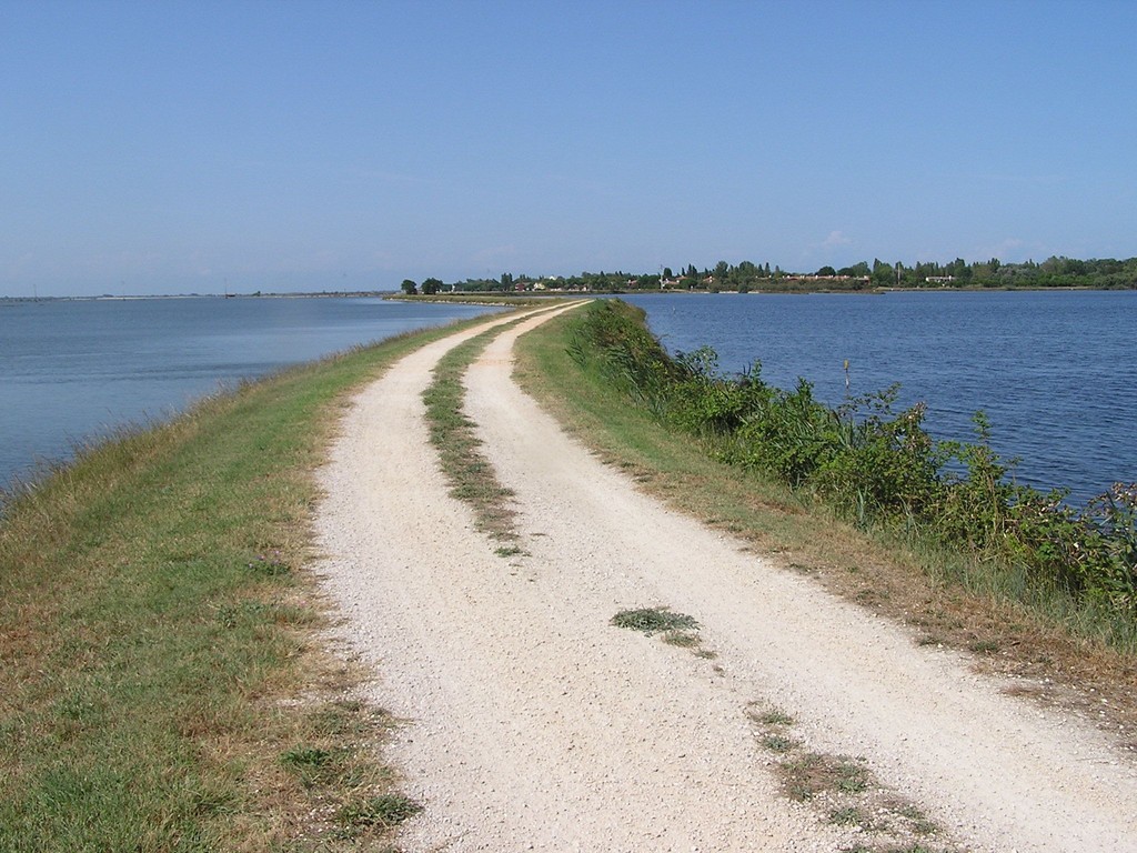 Villa Fashion - Ferienhaus Albarella mit Pool und Villa Costanza - Ferienhaus Albarella - Weg