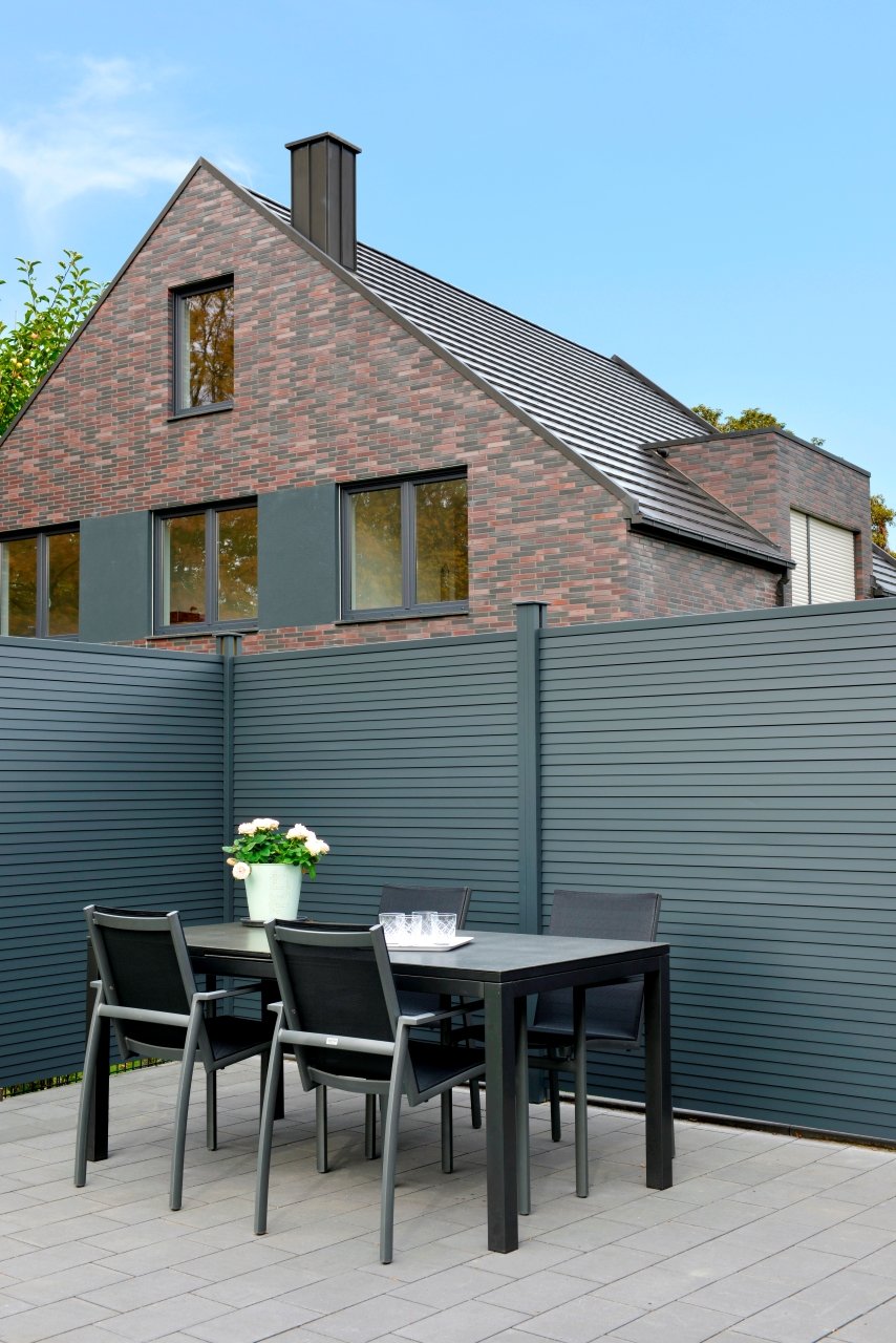 Sichtblende ALU-FENCE-JUEL (Anthrazit)