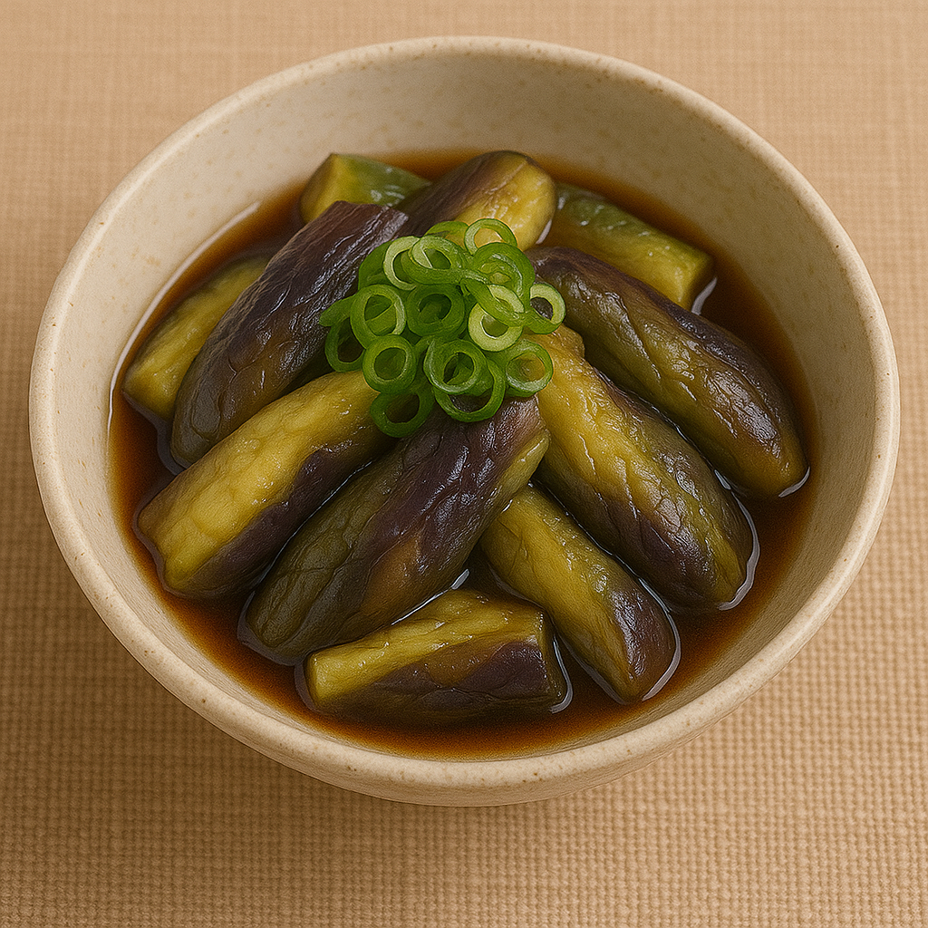 なすのポン酢蒸し