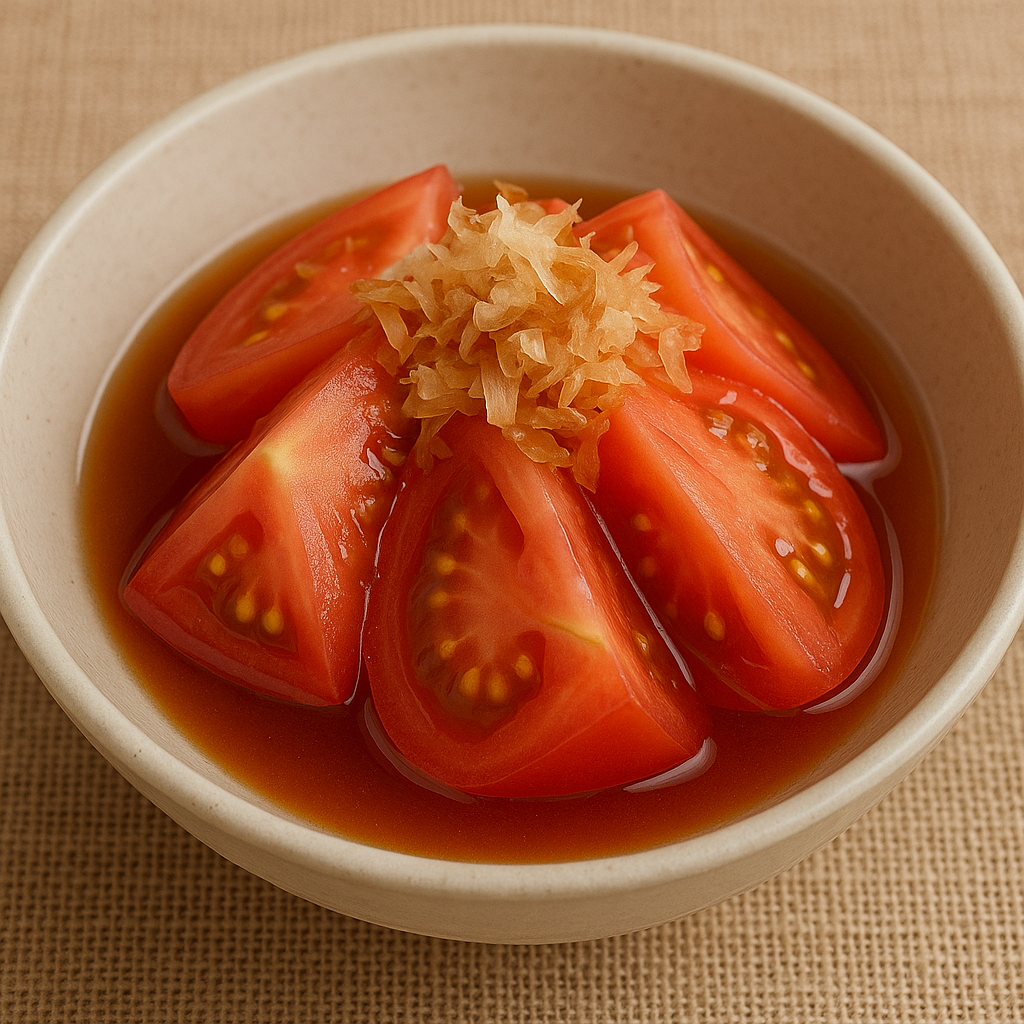 トマトの冷やしお浸し