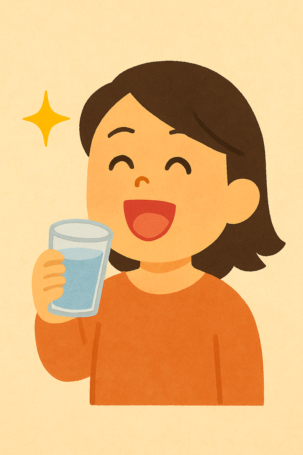 うるおいスマイル笑い