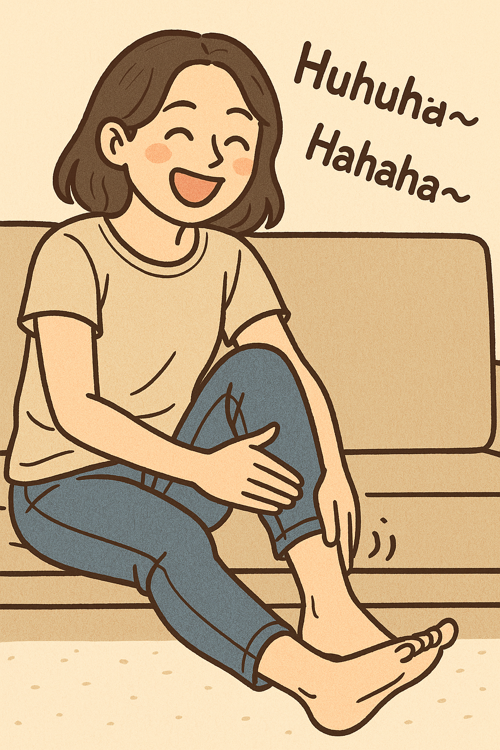 むくみ解消トントン笑い