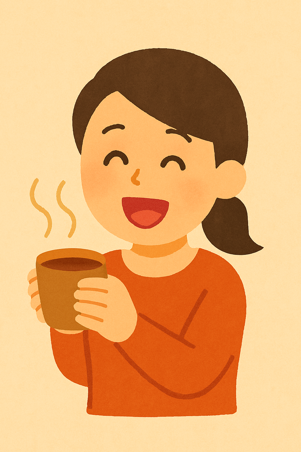 ホットスマイル笑い