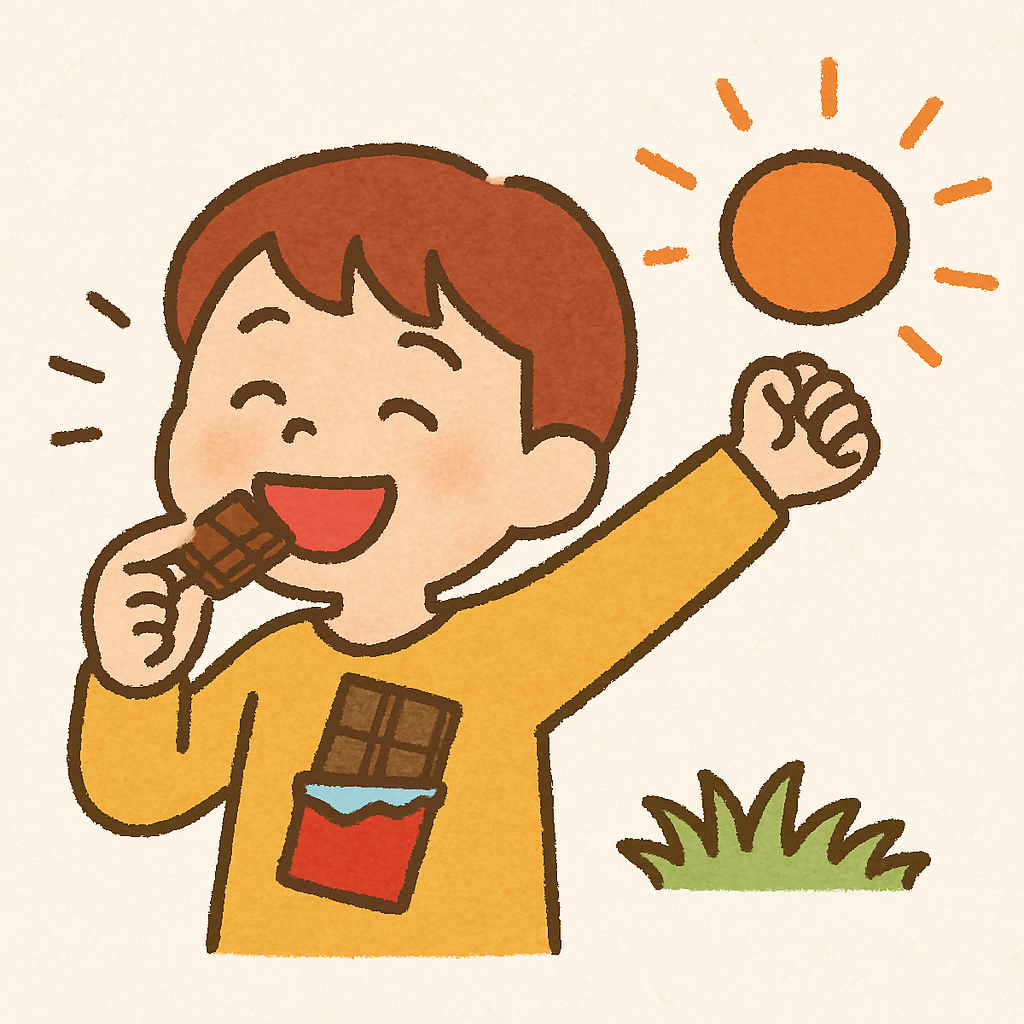 チョコチョコ笑い