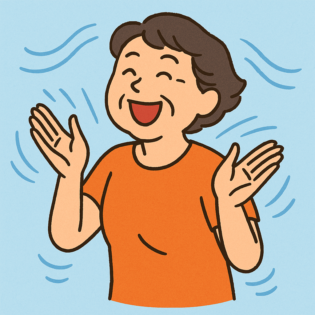 ぬるぬるエネルギー笑い