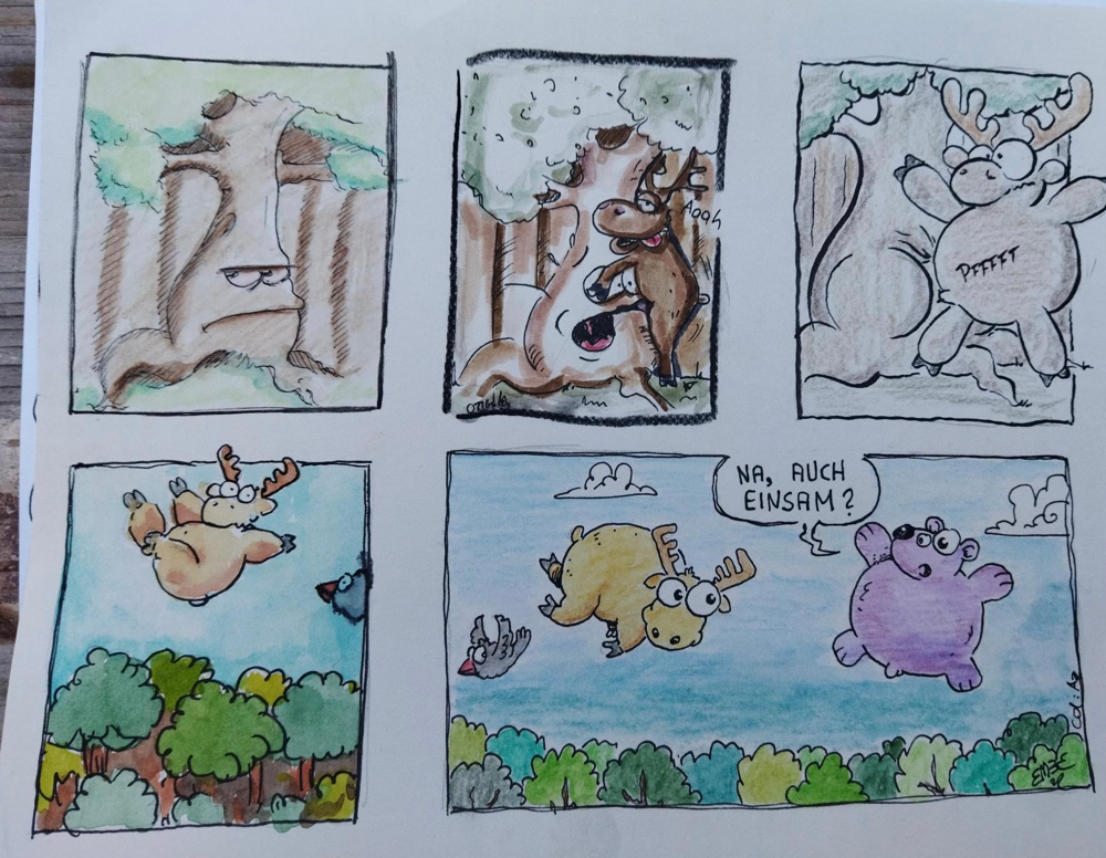 ...einer von vielen gemeinsamen Comicjams