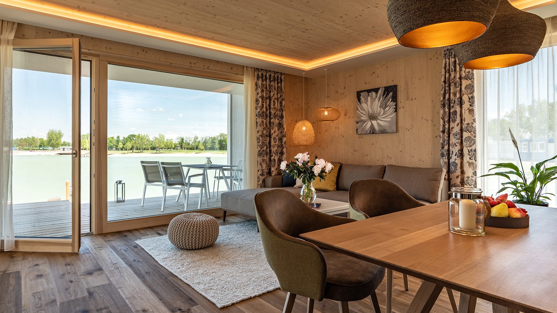 Neu und exquisit: Residenzen am Badesee