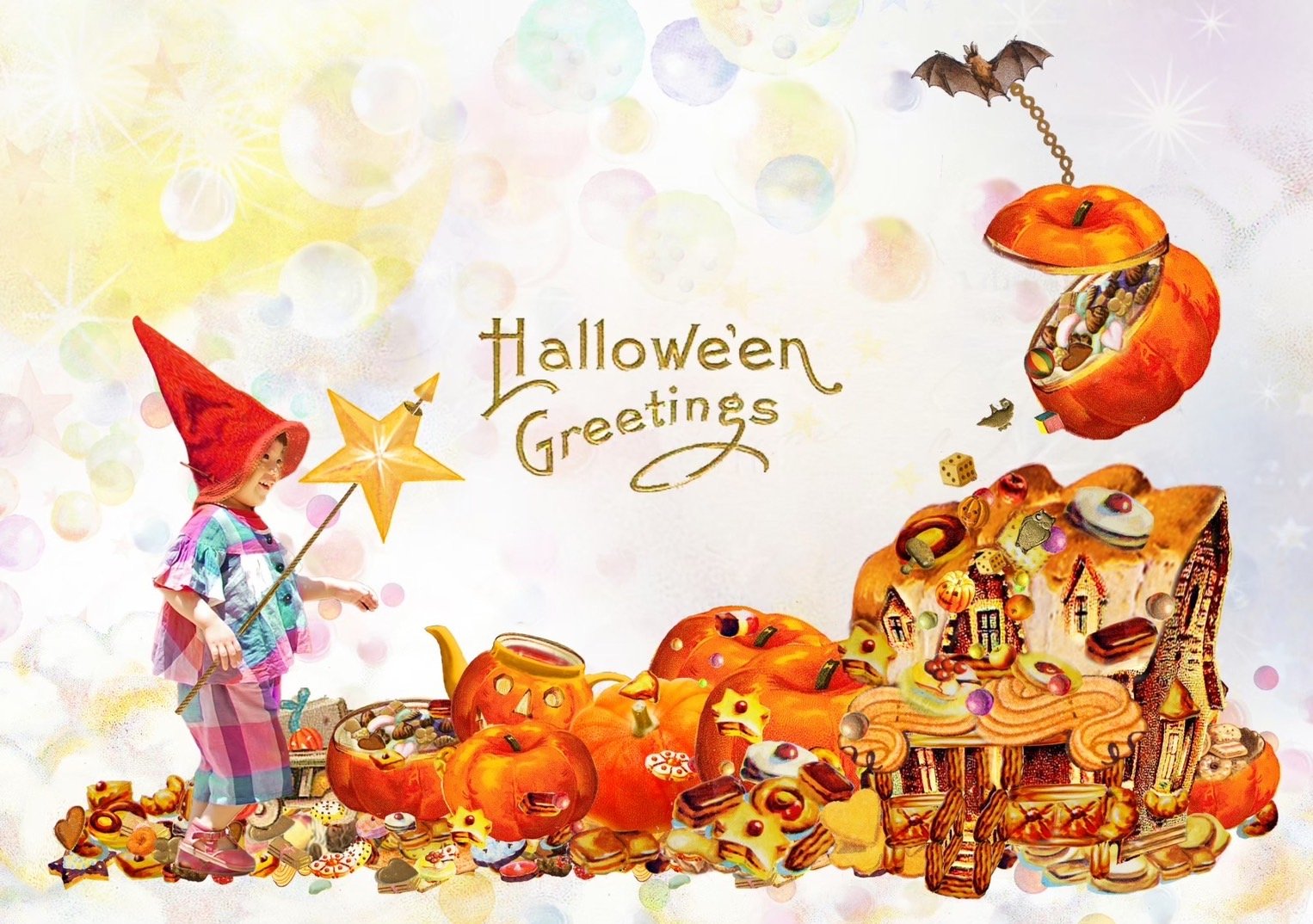 ＜募集中＞ 10月satokoさんのアンティークなコラージュ教室