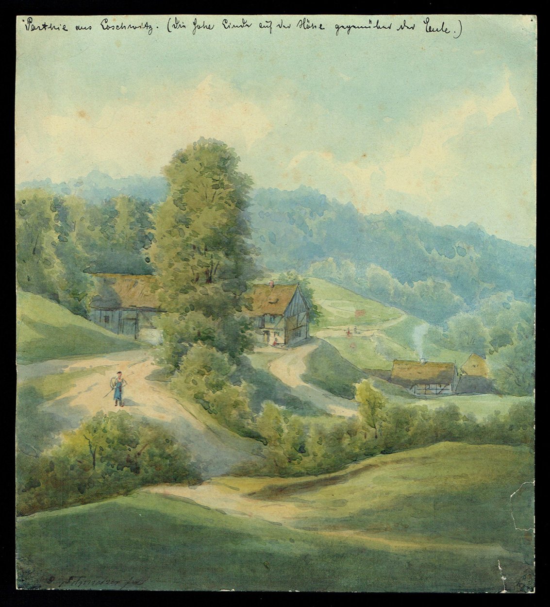 Johann Bernhard Schmelzer, Partie aus Loschwitz