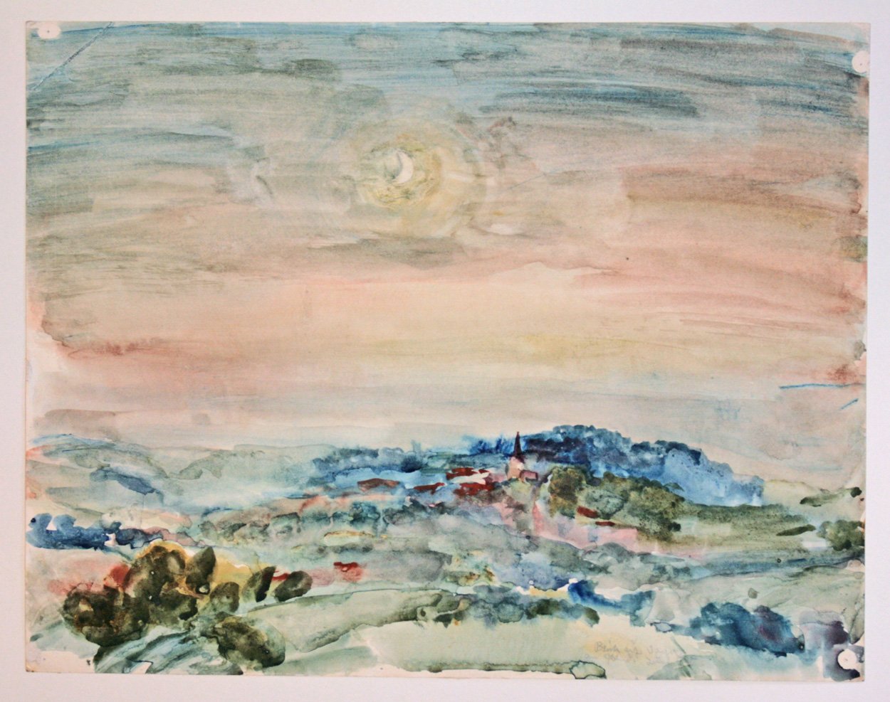 Gustav Alfred Müller, Blick auf Geyer? 