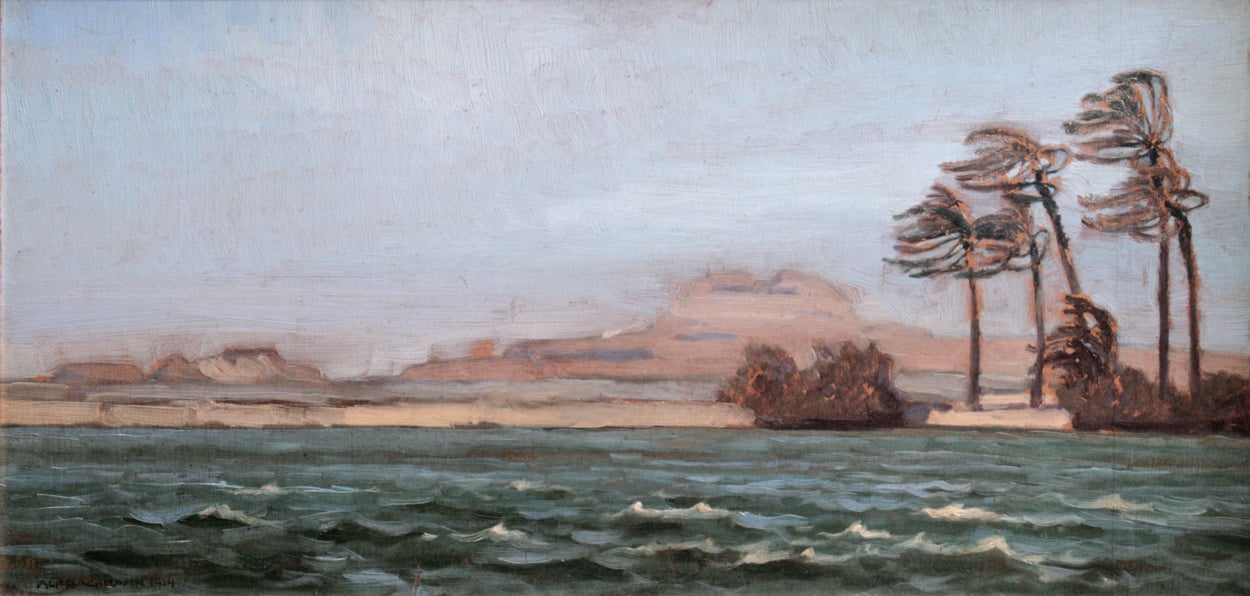 Alfred Bachmann, Sturm (Nubien)