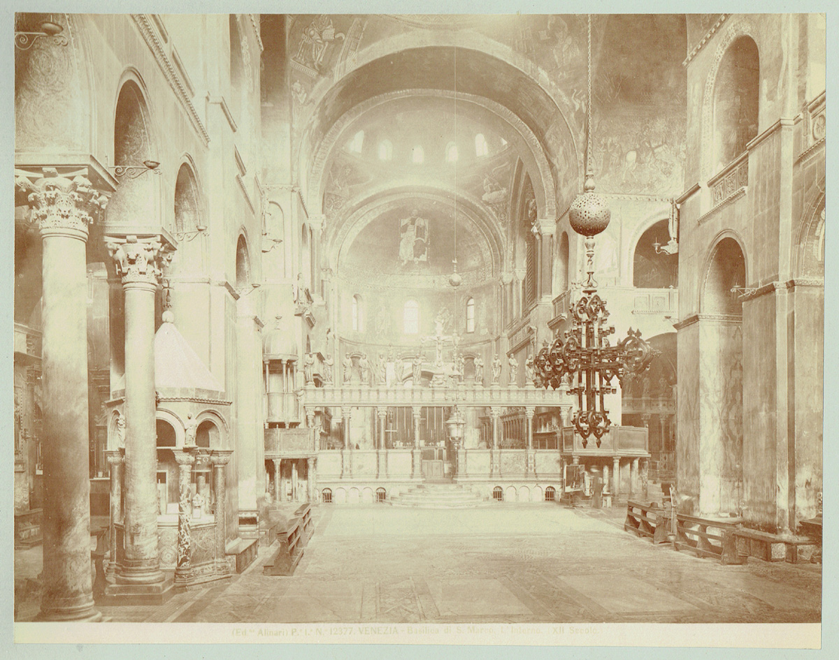 Fratelli Alinari, Venezia, Basilica di San Marco, Venedig, Markusdom