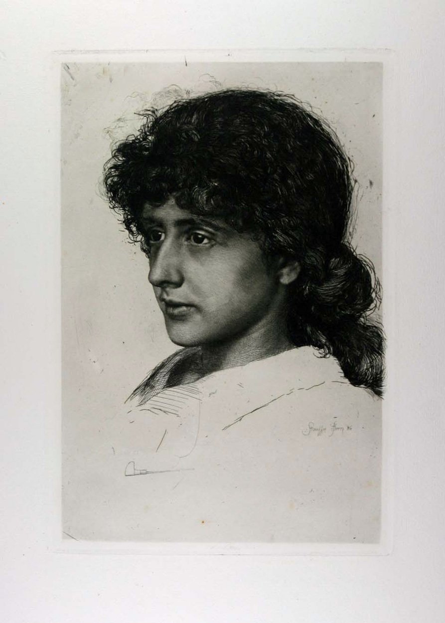 Karl Stauffer-Bern, Eva Dohm