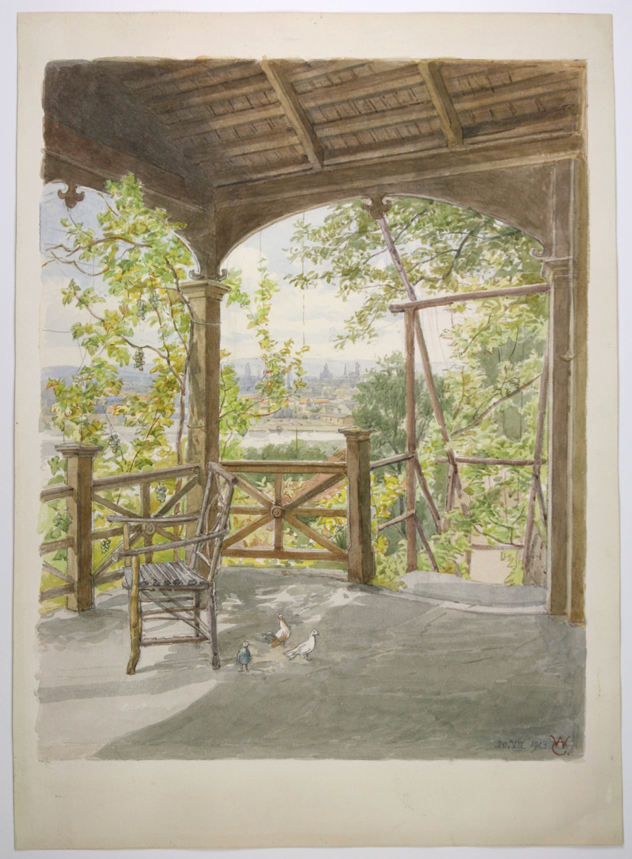 Wilhelm Claudius, Dresden