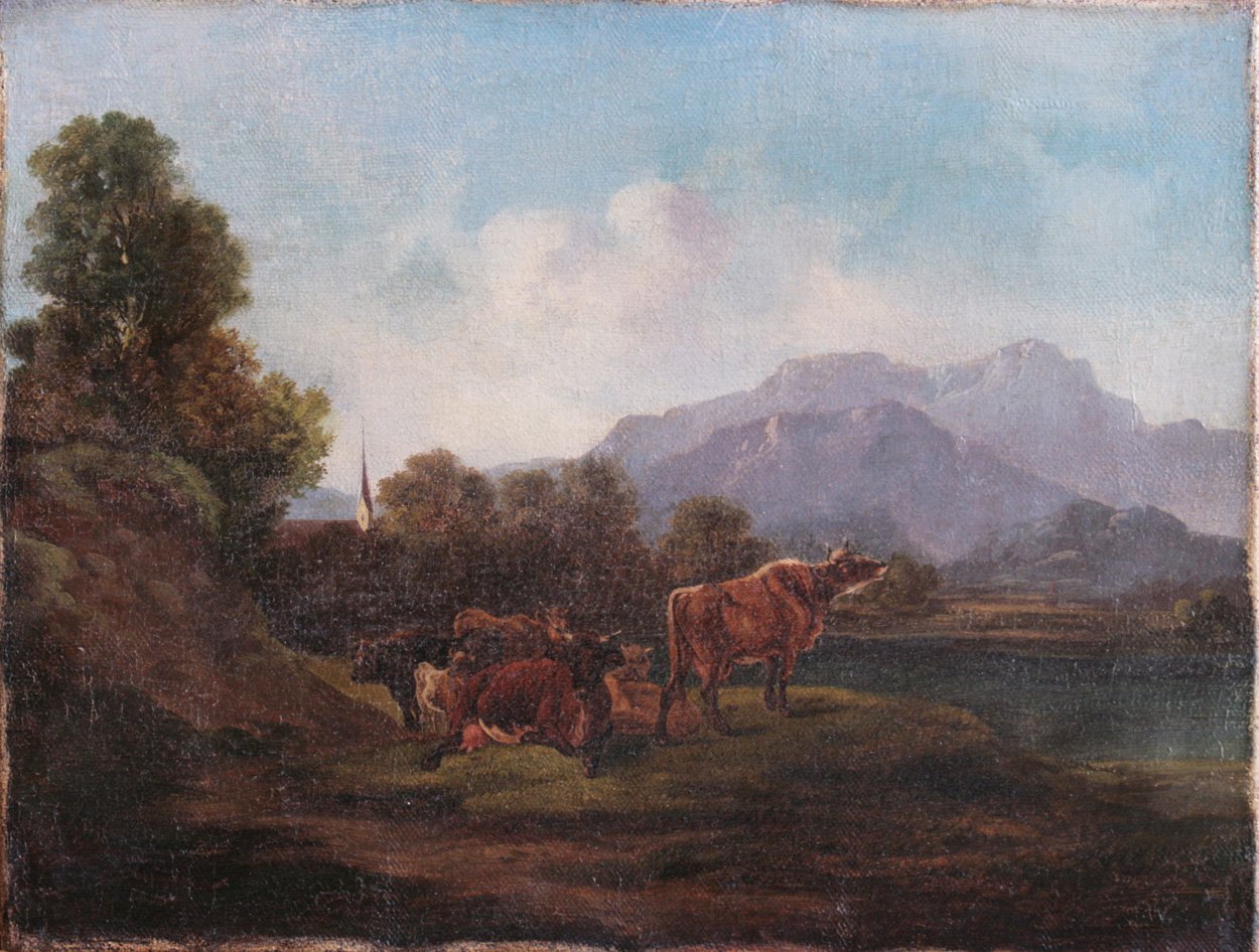 Max Josef Wagenbauer, Voralpenlandschaft