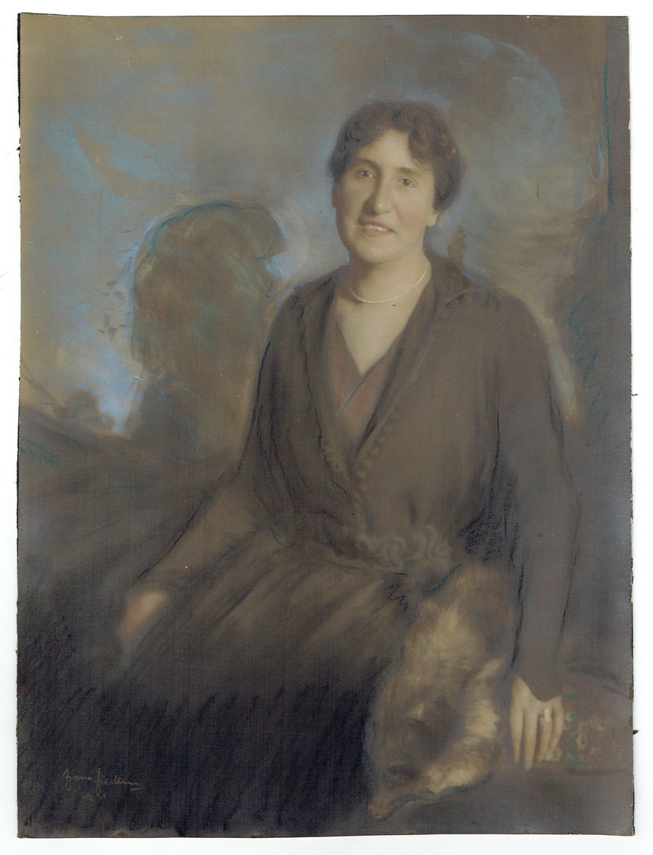 Franz Fiedler, Damenporträt