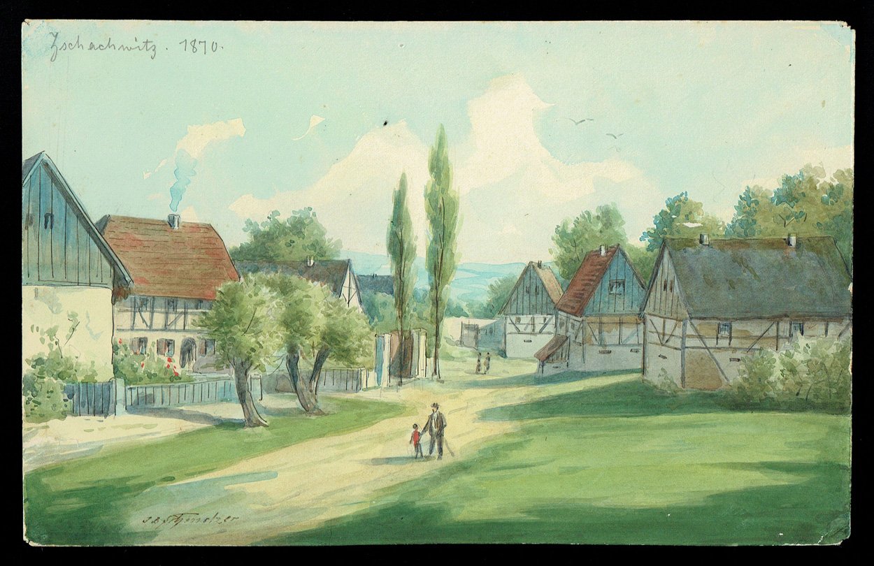 Johann Bernhard Schmelzer, Zschachwitz