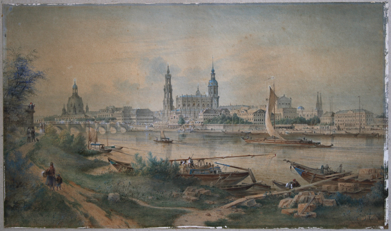 Carl Gustav Wunderlich, Dresden