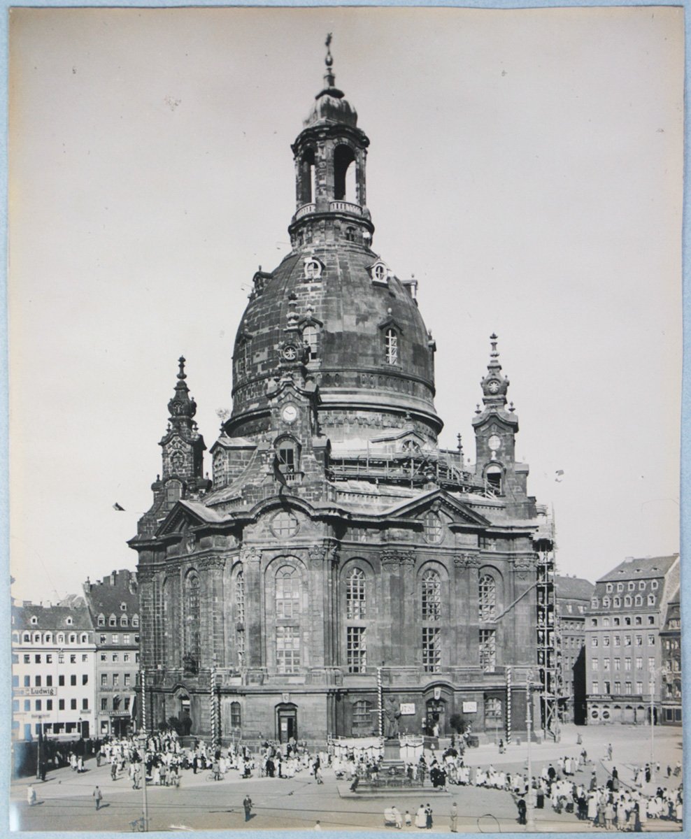 Feier zum 200jährigen Jubiläum der Grundsteinlegung der Dresdner Frauenkirche, 1926