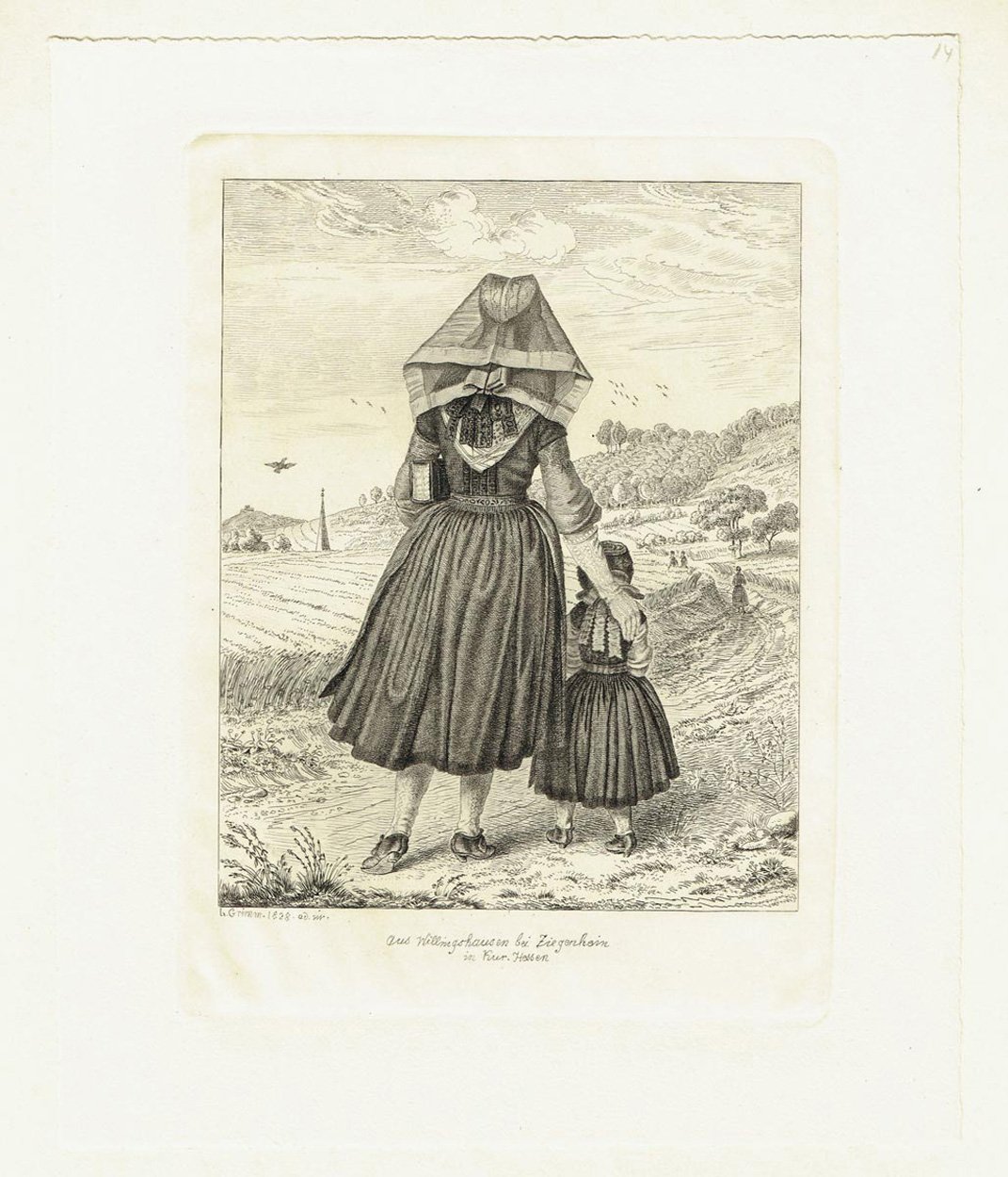 Ludwig Emil Grimm, Aus Willingshausen bei Ziegenhain in Kurhessen 