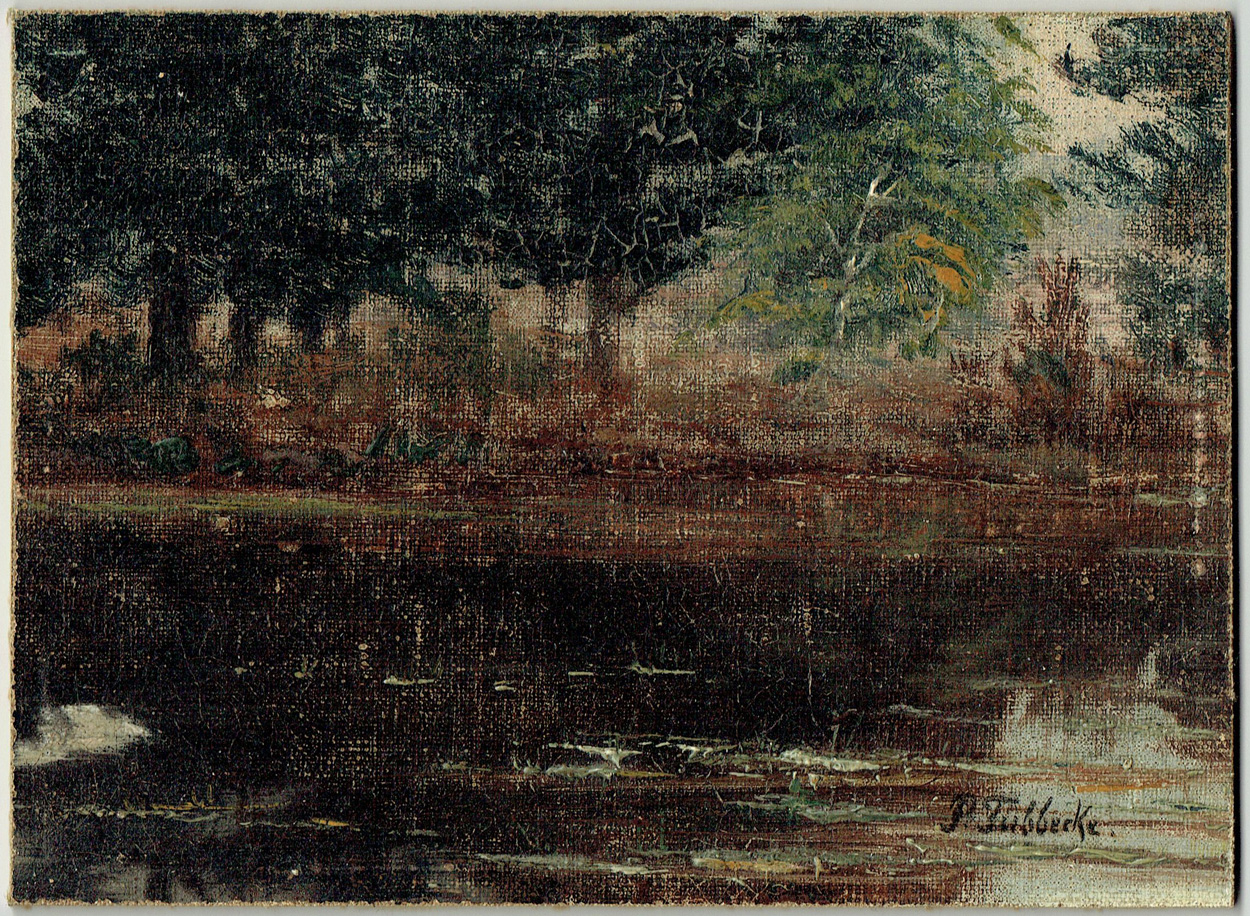 Paul Wilhelm Tübbecke, Uferlandschaft