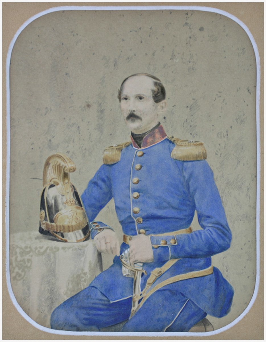 Moritz von Ehrenthal, Oberleutnant Gardereiterregiment Sachsen 