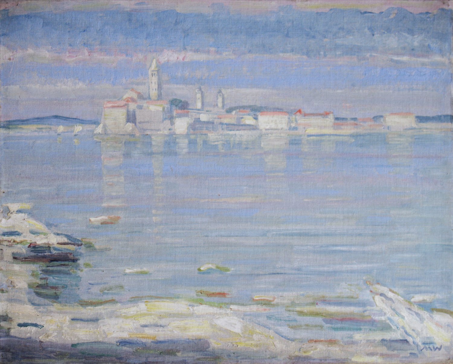 Max Wislicenus, Insel Rab, Dalmatien, Kroatien, 