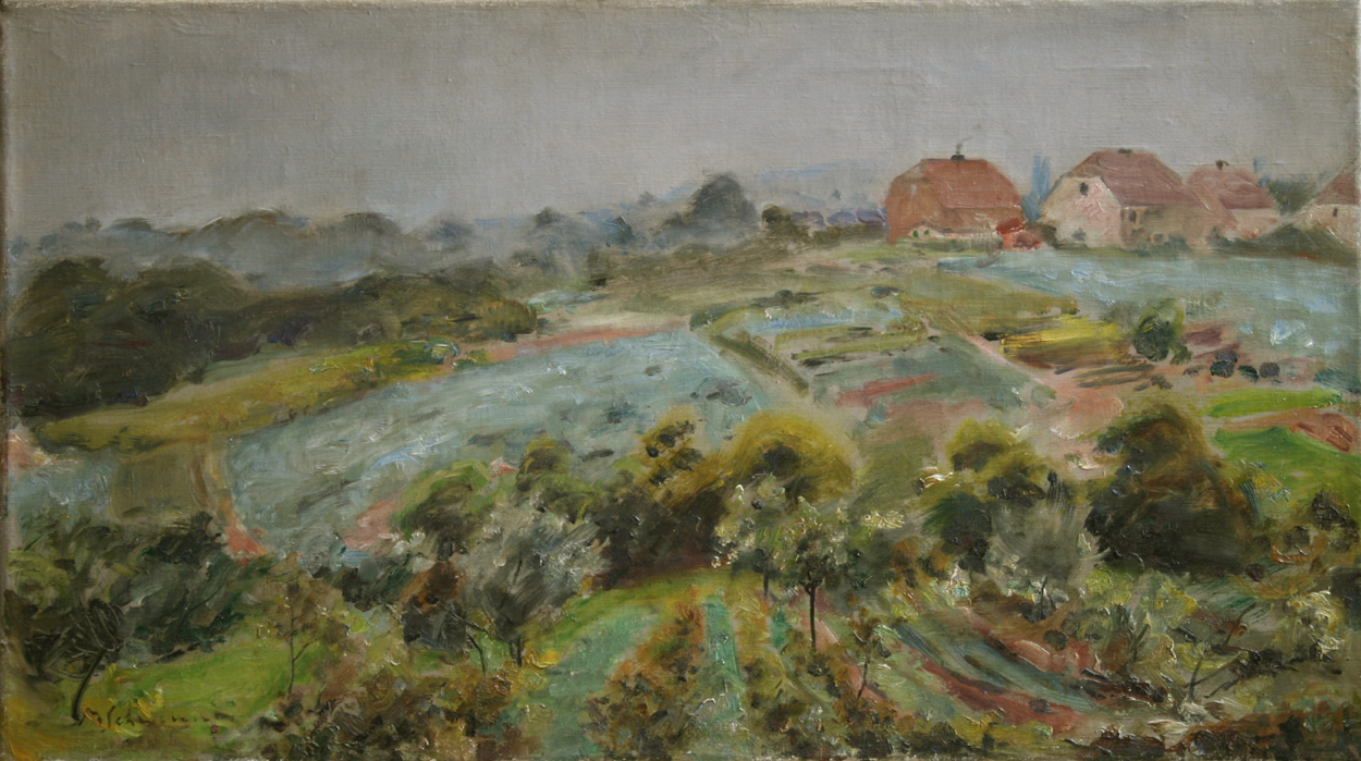 Max Schwimmer, Landschaft bei Eythra 