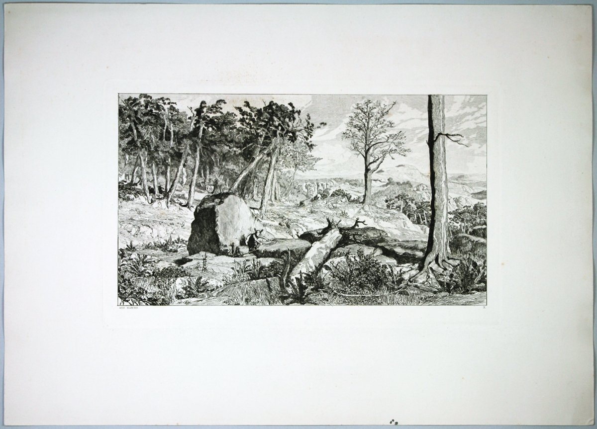 Max Klinger, Simplicius in der Walseinöde