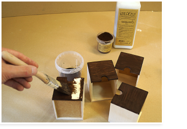 Shabby Chic Grundieren mit GekkkoSOL Lasur & Pigment 