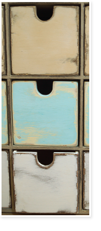 Shabby Chic Verwendete Farbtöne