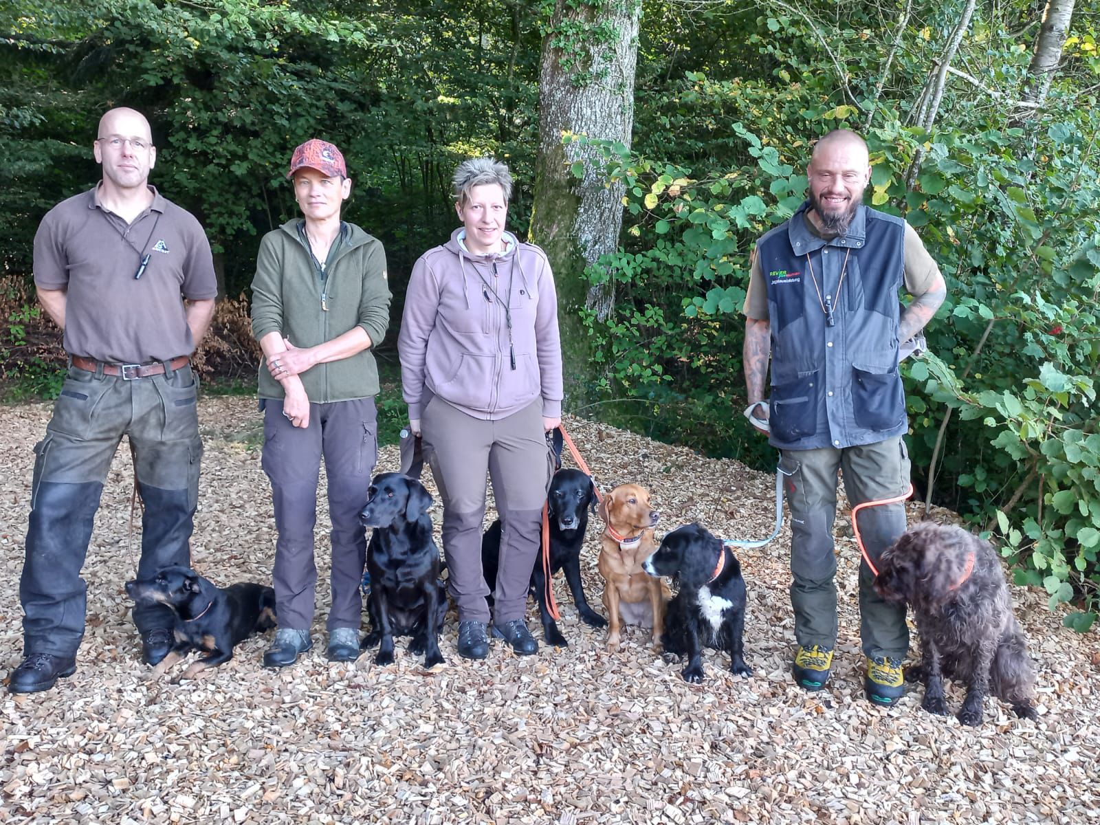 Präsentation Hundearbeit an den Solothurner Waldtagen 2024