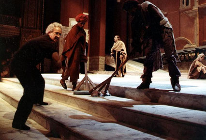 Decorado: El Mercader de Venecia, Centro Dramático Nacional