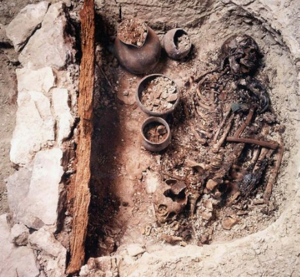 Réplica del Hombre momificado, Centro de Interpretación Castellón Alto, Granada