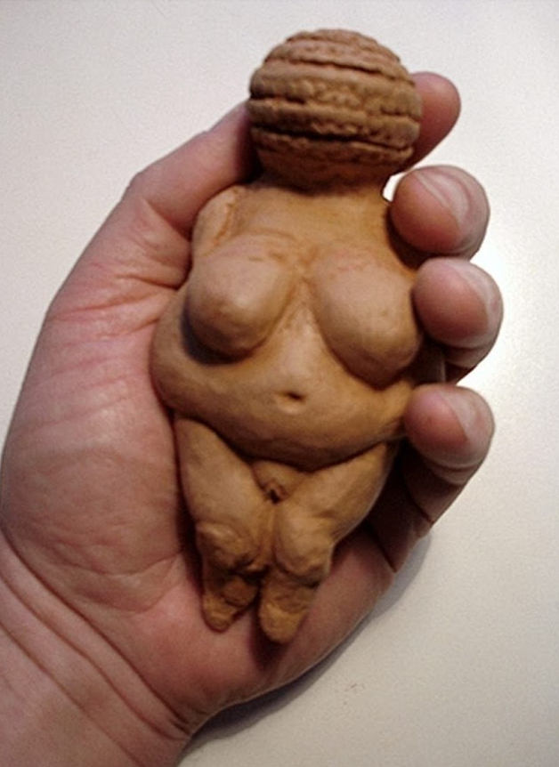 Modelado en barro de Dama Prehistórica