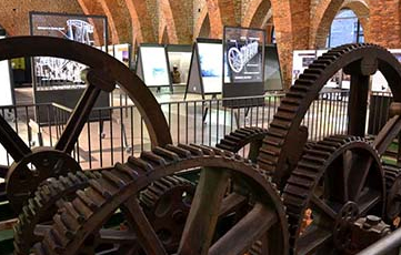 Ficitcios de maquinaria en el Museo de Sabero, León