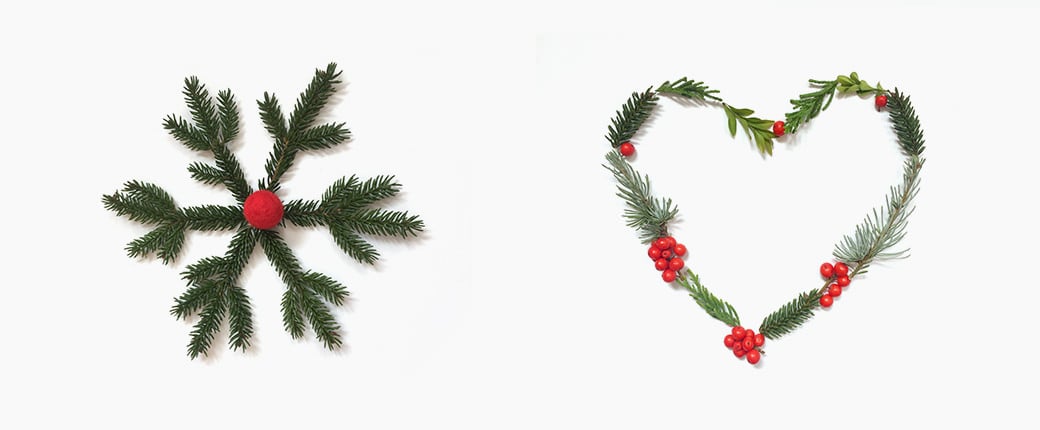 xmas hygge nordic denmark green nature materials gift wrapping geschenkeverpacken geschenk gift box red green xmas christmas weihnachten