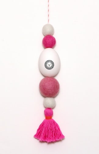 filzkugeln ostern osterei perlenfischer temporary tattoo kroglice iz filca dekoracija