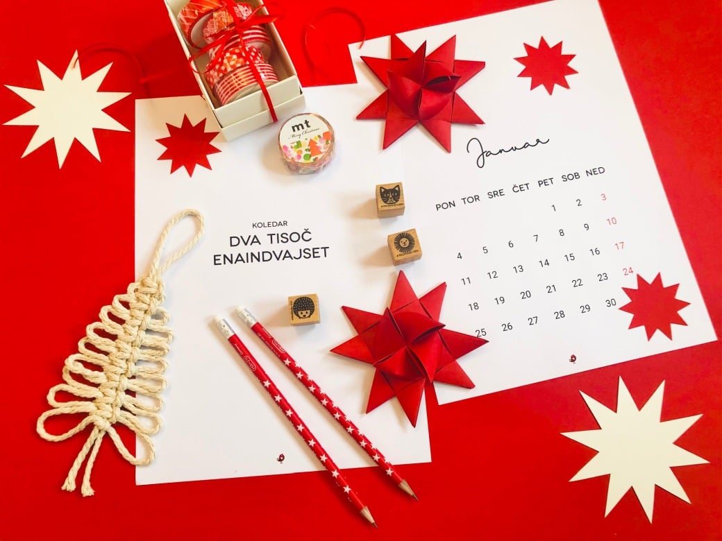 koledar 2026 calendar 2026 download oblikovanje januar februar marec april maj junij julij avgust september oktober november december 